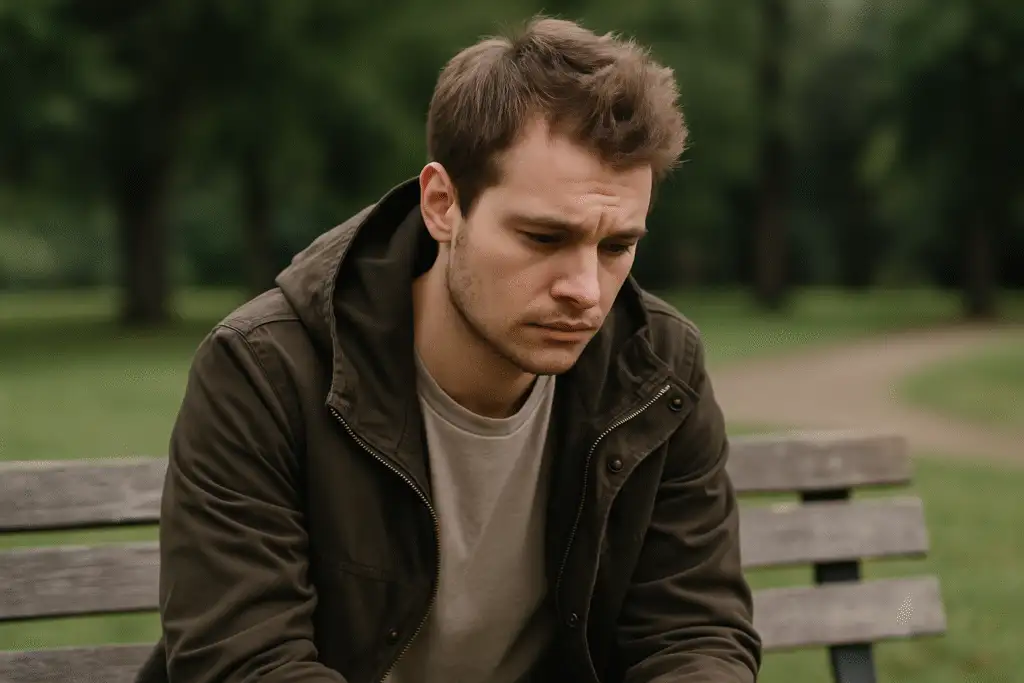 Stressed_men_sitting_on_bench